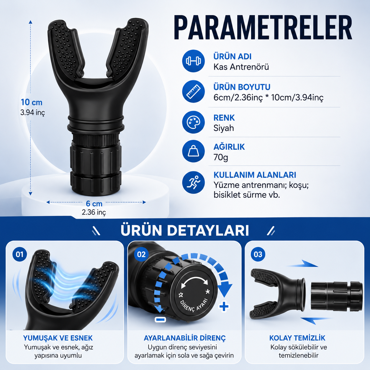 Lumaturk- Akciğer Ultra Nefes Egzersizi Cihazı